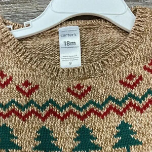 Carter's Holiday Sweater Size 18 month